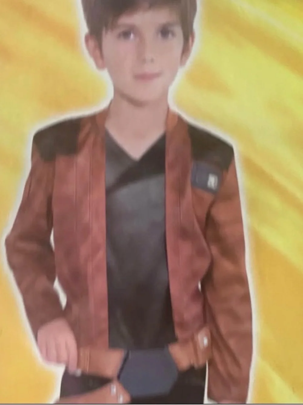 Halloween Disney Deluxe Han Sol Costume 4pc Child Boys Size Small 4-6